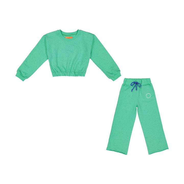 ست سویشرت و شلوار دخترانه تیتیش مدل 2471345-43 Teeteesh 2471345-43 Sweatshirt And Pants Set For Girls